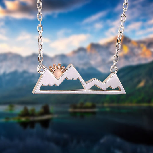 Sunrise Mountain Necklace
