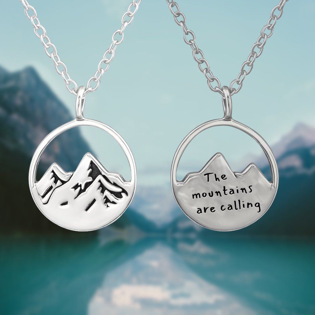 The Mountains Are Calling Necklace